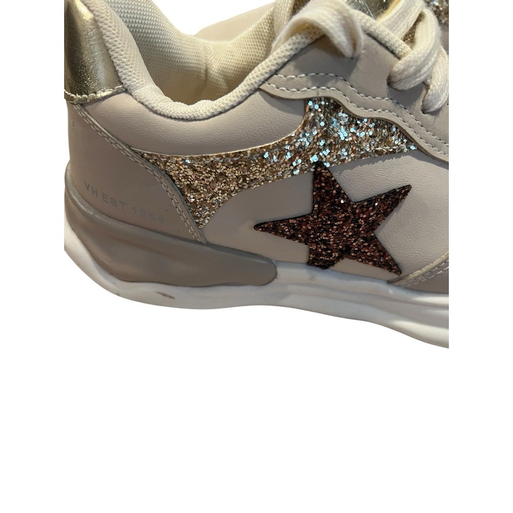 Vintage Havana Women's Run Blush Multi Taupe Gold Brown Star Sneaker Sz 8 - Picture 3 of 6